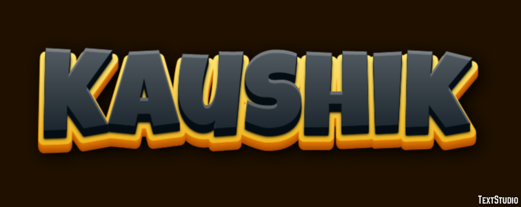 Kaushik Texteffekt