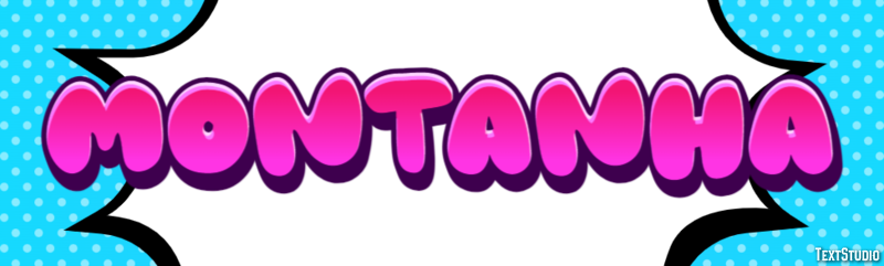 Montanha Efeito de texto
