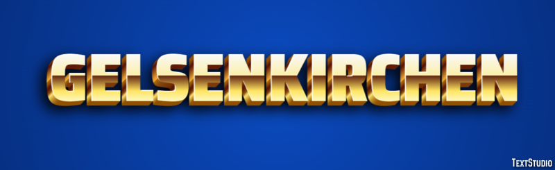Gelsenkirchen Efekt tekstowy