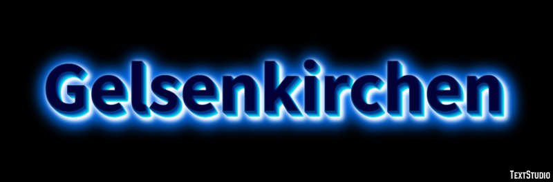 Gelsenkirchen Text Effect