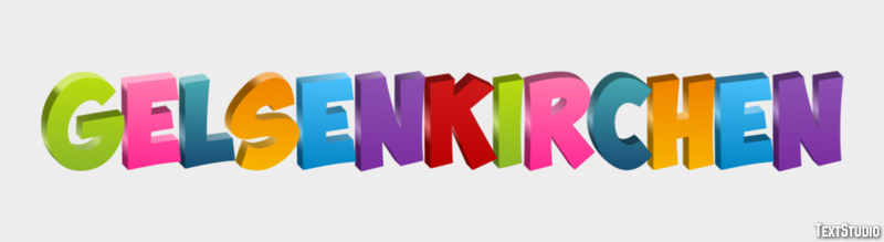 Gelsenkirchen Efekt tekstowy