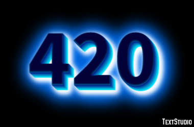 420 Texteffekt
