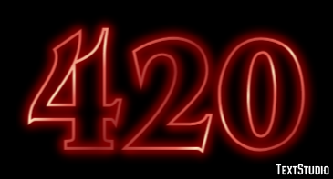 420 Texteffekt