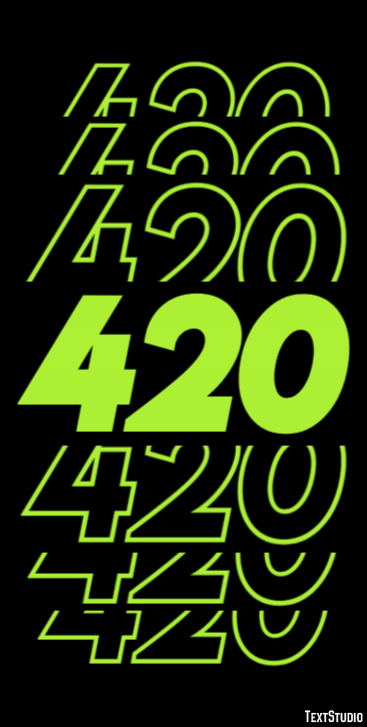 420 テキスト効果