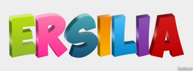 Ersilia Effetto testo