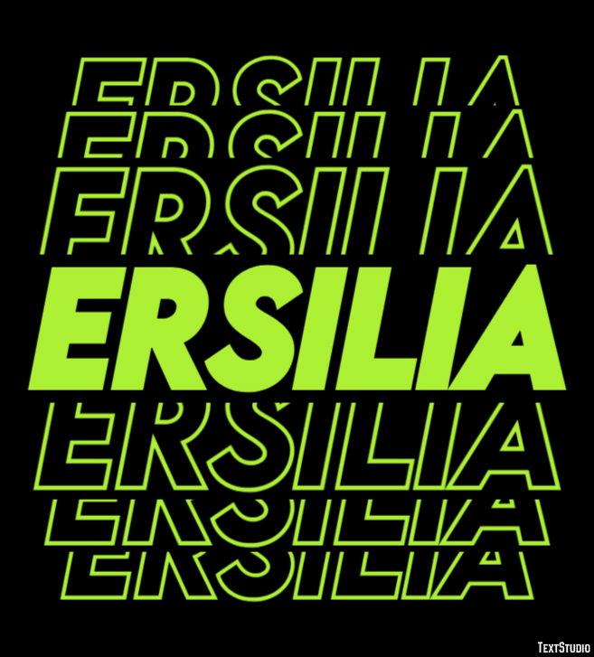 Ersilia Effetto testo