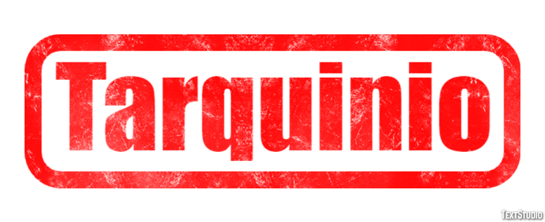 Tarquinio Effetto testo