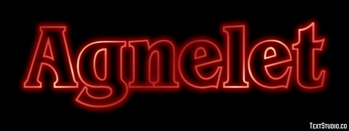 Agnelet Efekt tekstowy
