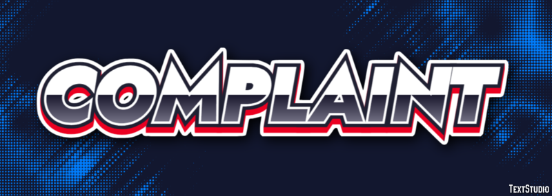 Complaint Effet de Texte