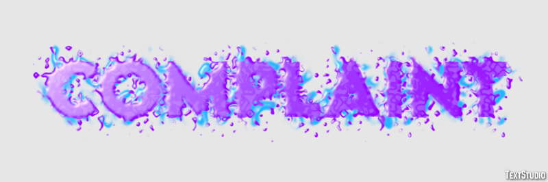 Complaint Effet de Texte