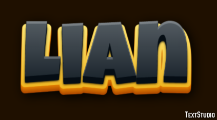 Lian Текстовый эффект