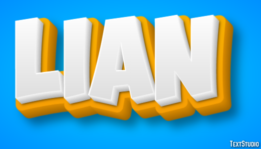 Lian Текстовый эффект