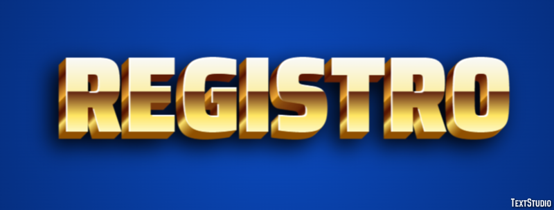Registro Effetto testo