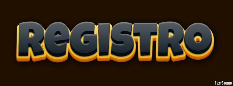 Registro Effetto testo