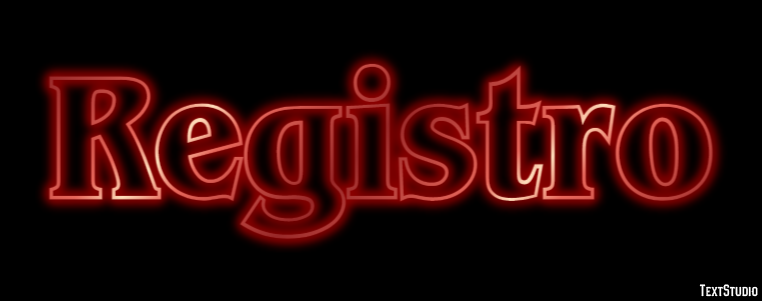 Registro Effetto testo
