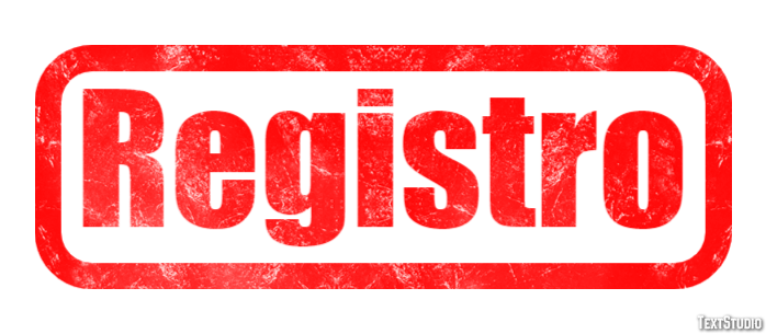 Registro Effetto testo