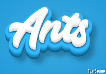 Ants Texteffekt