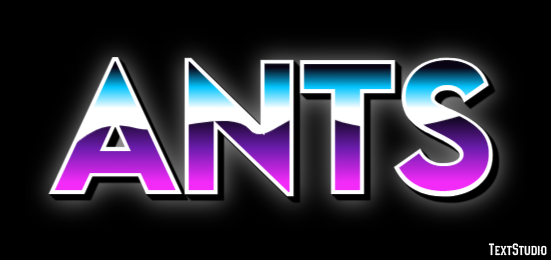 Ants Texteffekt