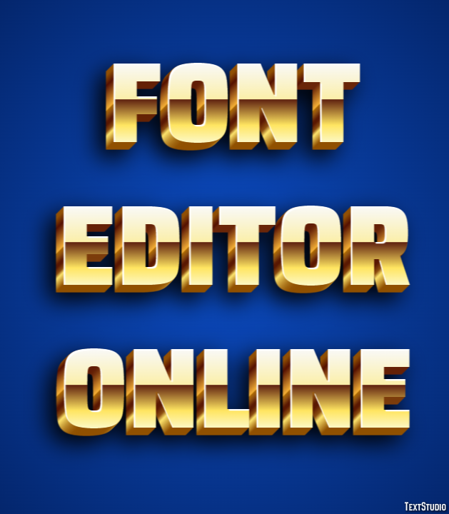 Font Editor Online Effetto testo