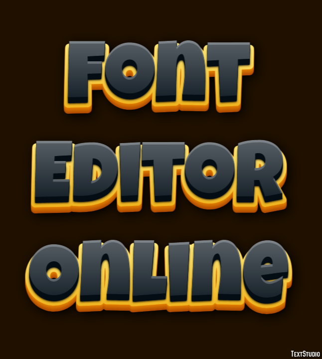 Font Editor Online Effetto testo