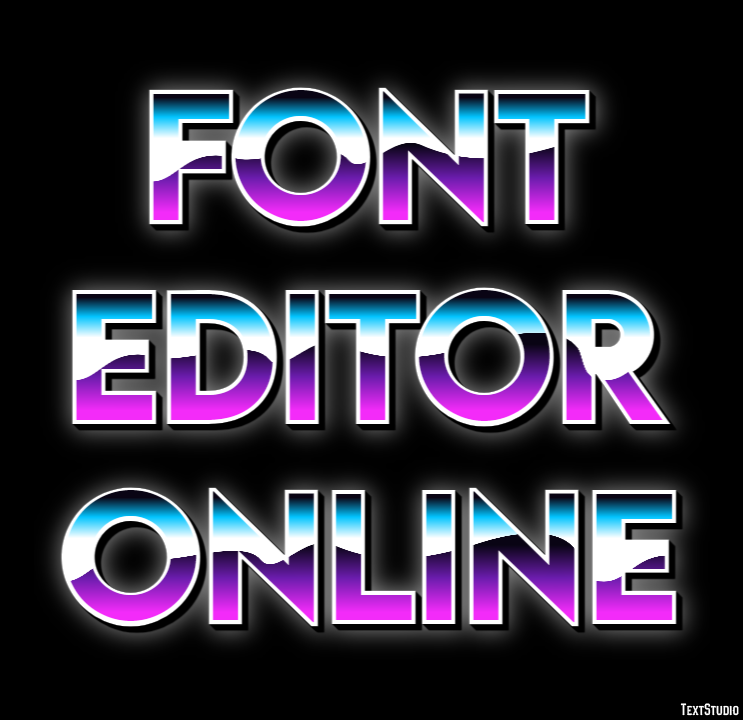 Font Editor Online Efecto de Texto