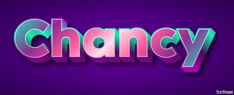 Chancy Efekt tekstowy