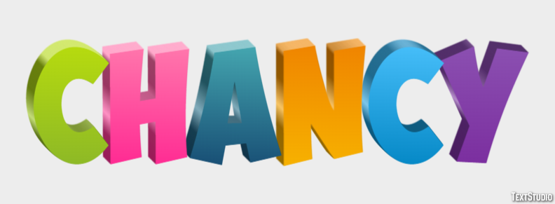 Chancy Texteffekt