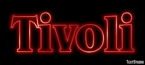 Tivoli Efekt tekstowy