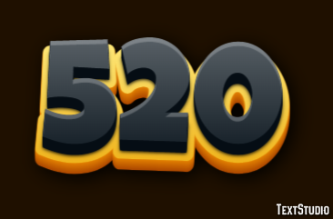 520 Эффект текста