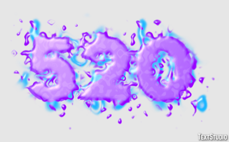 520 Text Effect