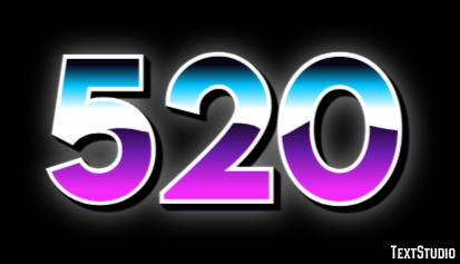 520 Text Effect