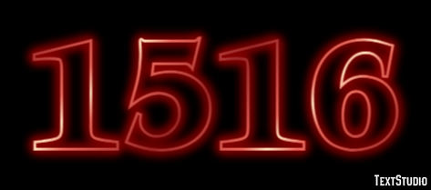 1516 Text Effect