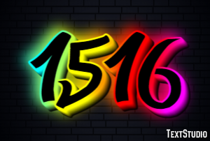 1516 Text Effect
