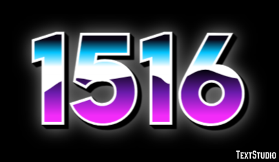 1516 Text Effect