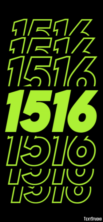 1516 Text Effect