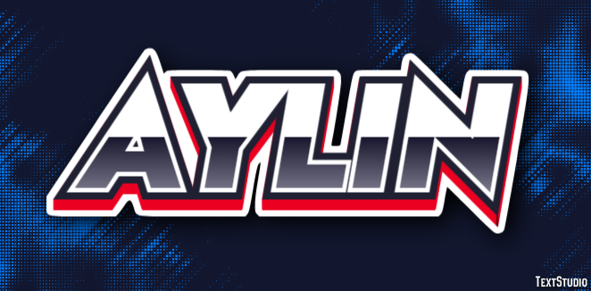 Aylin Text Effect