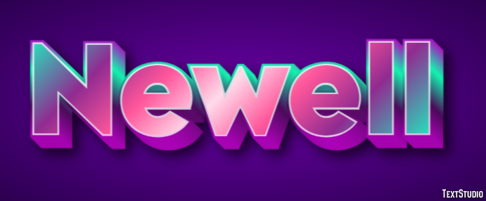 Newell Text Effect