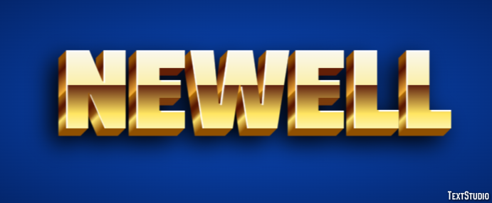 Newell Text Effect