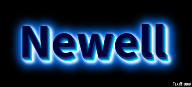 Newell Text Effect