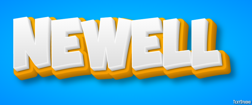 Newell Text Effect