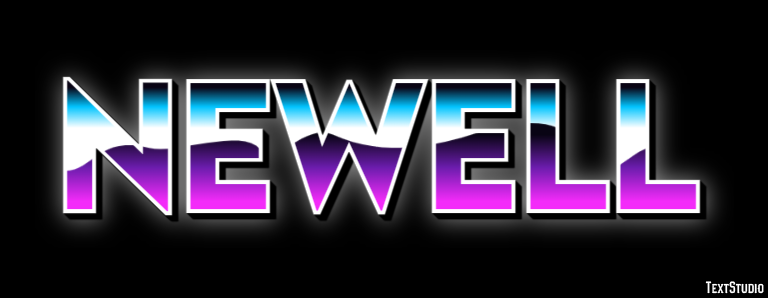 Newell Text Effect
