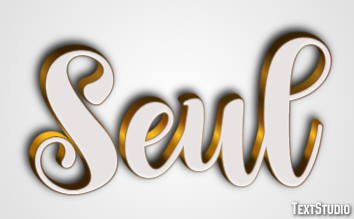 Seul Effet de texte