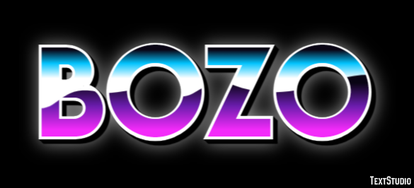 Bozo Text Effect