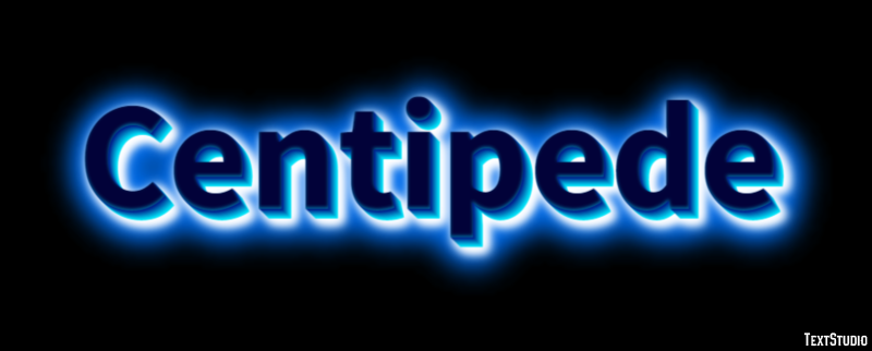 Centipede Efeito de texto
