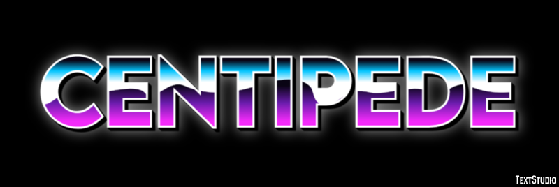Centipede Tekst Effect