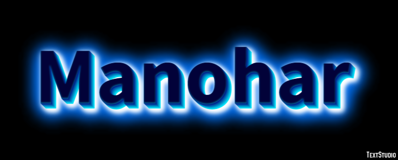 Manohar Text Effect