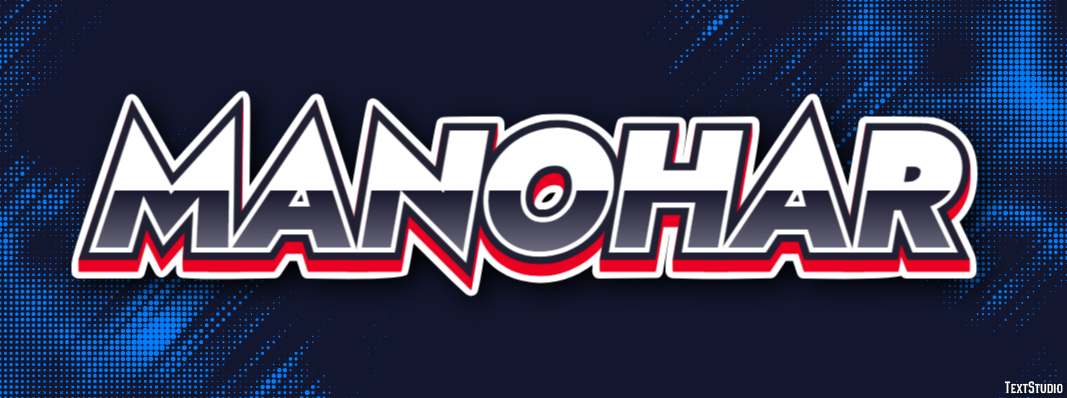 Manohar Text Effect