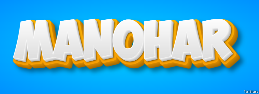 Manohar Text effect