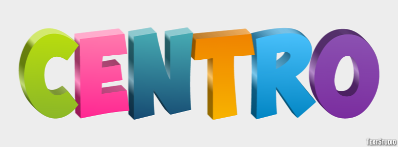 Centro Text effect