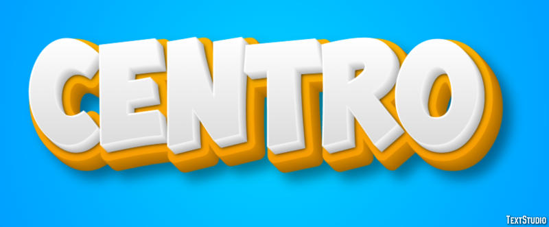 Centro Text effect